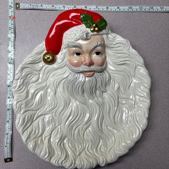 Vintage OCI Santa Serving Plate - Picture 5 of 5
